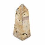 Orangencalcit Spitze Höhe 83 mm aus Mexiko in bester Farbe Edelsteine Heilsteine bei Wunderstein24