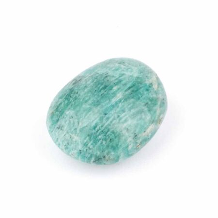 Amazonit Handschmeichler Madagaskar Ø 41 mm schöne Farbe Edelsteine Heilsteine bei Wunderstein24