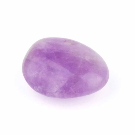 Amethyst Handschmeichler Ø 48 mm Madagaskar schöne Farbe Edelsteine Heilsteine bei Wunderstein24