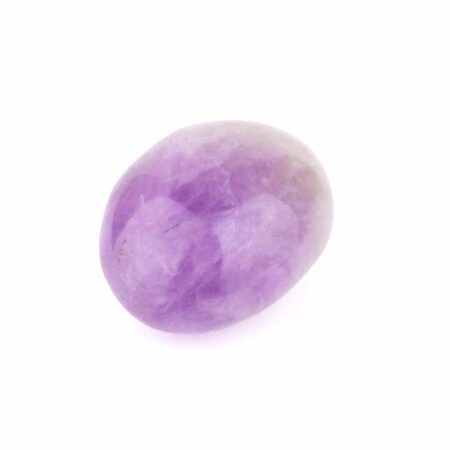 Amethyst Handschmeichler Ø 43 mm Madagaskar schöne Farbe Edelsteine Heilsteine bei Wunderstein24