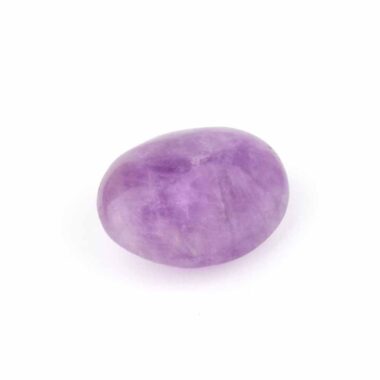 Amethyst Handschmeichler Ø 40 mm Madagaskar schöne Farbe Edelsteine Heilsteine bei Wunderstein24