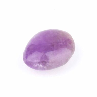 Amethyst Handschmeichler Ø 38 mm Madagaskar schöne Farbe Edelsteine Heilsteine bei Wunderstein24