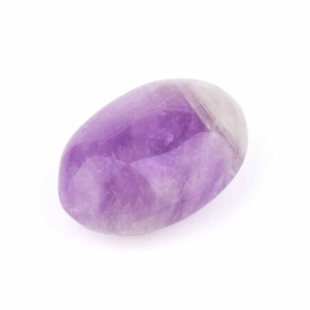 Amethyst Handschmeichler Ø 50 mm Madagaskar schöne Farbe Edelsteine Heilsteine bei Wunderstein24