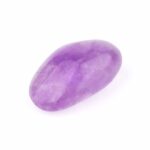 Amethyst Handschmeichler Ø 45 mm Madagaskar schöne Farbe Edelsteine Heilsteine bei Wunderstein24
