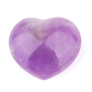 Amethyst Herz Ø 47 mm Madagaskar sehr gute Qualität und Farbe Edelsteine Heilsteine bei Wunderstein24