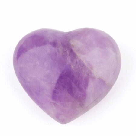 Amethyst Herz Ø 51 mm Madagaskar sehr gute Qualität und Farbe Edelsteine Heilsteine bei Wunderstein24