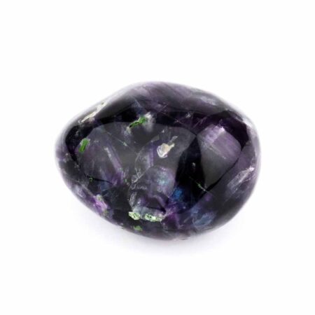großer Fluorit Trommelstein Ø 75 mm handpoliert bunt & transparent Edelsteine Heilsteine bei Wunderstein24