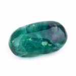 großer Fluorit Trommelstein Ø 85 mm handpoliert bunt & transparent Edelsteine Heilsteine bei Wunderstein24