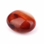 Rhodonit Handschmeichler aus Madagaskar in bester Farbe Ø 58 mm Edelsteine Heilsteine bei Wunderstein24