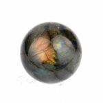 Labradorit Kugel Ø 51 mm aus Madagaskar in sehr guter Farbe und Qualität Edelsteine Heilsteine bei Wunderstein24