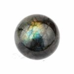Labradorit Kugel Ø 50 mm aus Madagaskar in sehr guter Farbe und Qualität Edelsteine Heilsteine bei Wunderstein24