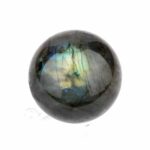 Labradorit Kugel Ø 50 mm aus Madagaskar in sehr guter Farbe und Qualität Edelsteine Heilsteine bei Wunderstein24