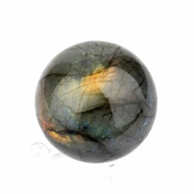 Labradorit Kugel Ø 50 mm aus Madagaskar in sehr guter Farbe und Qualität Edelsteine Heilsteine bei Wunderstein24