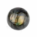 Labradorit Kugel Ø 51 mm aus Madagaskar in sehr guter Farbe und Qualität Edelsteine Heilsteine bei Wunderstein24