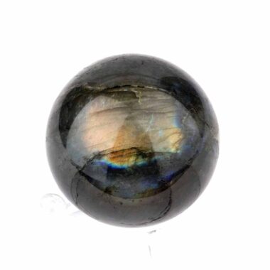 Labradorit Kugel Ø 50 mm aus Madagaskar in sehr guter Farbe und Qualität Edelsteine Heilsteine bei Wunderstein24