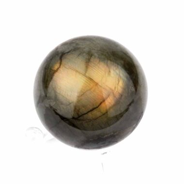 Labradorit Kugel Ø 48 mm aus Madagaskar in sehr guter Farbe und Qualität Edelsteine Heilsteine bei Wunderstein24