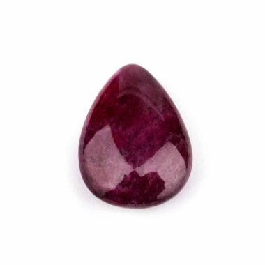Rubin Cabochon | Handschmeichler Indien einzigartige Qualität und Farbe Edelsteine Heilsteine bei Wunderstein24