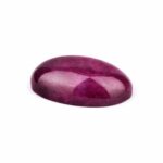 Rubin Cabochon | Handschmeichler Indien einzigartige Qualität und Farbe Edelsteine Heilsteine bei Wunderstein24