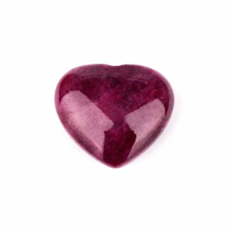 Rubin Herz Ø 22,5 mm einzigartige und beste Qualität und Farbe Edelsteine Heilsteine bei Wunderstein24
