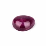 Rubin Cabochon | Handschmeichler Indien einzigartige Qualität und Farbe Edelsteine Heilsteine bei Wunderstein24