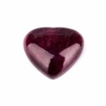 Rubin Herz Ø 33 mm einzigartige und beste Qualität und Farbe Edelsteine Heilsteine bei Wunderstein24
