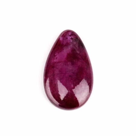 Stern-Rubin Cabochon | Handschmeichler Indien einzigartige Qualität und Farbe Edelsteine Heilsteine bei Wunderstein24