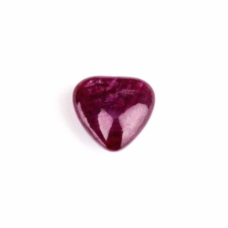 Stern-Rubin Herz Ø 18 mm einzigartige und beste Qualität und Farbe Edelsteine Heilsteine bei Wunderstein24