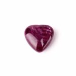 Stern-Rubin Herz Ø 18 mm einzigartige und beste Qualität und Farbe Edelsteine Heilsteine bei Wunderstein24