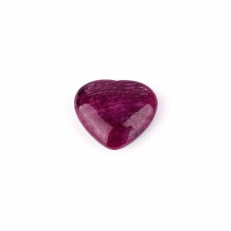 Stern-Rubin Herz Ø 20 mm einzigartige und beste Qualität und Farbe Edelsteine Heilsteine bei Wunderstein24