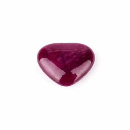 Stern-Rubin Herz Ø 21 mm einzigartige und beste Qualität und Farbe Edelsteine Heilsteine bei Wunderstein24