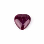 Stern-Rubin Herz Ø 19,5 mm einzigartige und beste Qualität und Farbe Edelsteine Heilsteine bei Wunderstein24