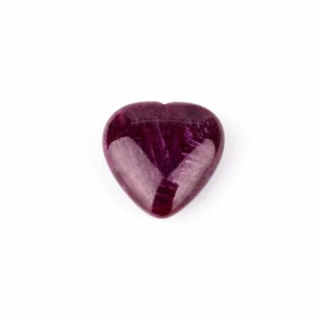 Stern-Rubin Herz Ø 19,5 mm einzigartige und beste Qualität und Farbe Edelsteine Heilsteine bei Wunderstein24