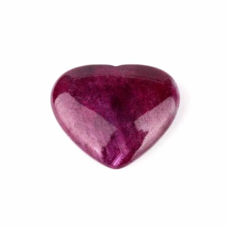 Stern-Rubin Herz Ø 27,5 mm einzigartige und beste Qualität und Farbe Edelsteine Heilsteine bei Wunderstein24