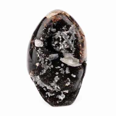 Septarie Ei | Stufe Höhe 112 mm in bester Farbe und Struktur Edelsteine Heilsteine bei Wunderstein24