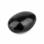 Turmalin | Schörl Handschmeichler | Massagesteinstein schwarz Ø 51 mm Edelsteine Heilsteine bei Wunderstein24