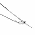 Gliederkette 925 Sterling-Silber verstellbare Länge bis 45 cm für Löcher und Ösen ab Ø 1 mm Edelsteine Heilsteine bei Wunderstein24