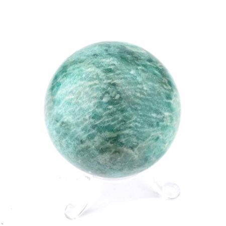 Amazonit Kugel aus Madagaskar Ø 61 mm in sehr guter Qualität und Farbe Edelsteine Heilsteine bei Wunderstein24