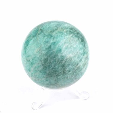 Amazonit Kugel aus Madagaskar Ø 61 mm in sehr guter Qualität und Farbe Edelsteine Heilsteine bei Wunderstein24