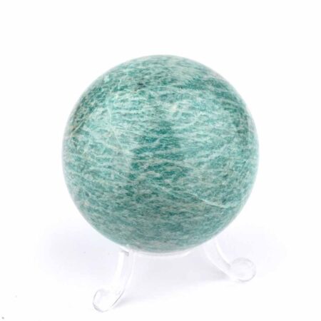 Amazonit Kugel aus Madagaskar Ø 62 mm in sehr guter Qualität und Farbe Edelsteine Heilsteine bei Wunderstein24