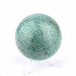 Amazonit Kugel aus Madagaskar Ø 62 mm in sehr guter Qualität und Farbe Edelsteine Heilsteine bei Wunderstein24
