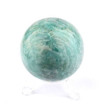 Amazonit Kugel aus Madagaskar Ø 59 mm in sehr guter Qualität und Farbe Edelsteine Heilsteine bei Wunderstein24