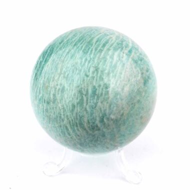 Amazonit Kugel aus Madagaskar Ø 67 mm in sehr guter Qualität und Farbe Edelsteine Heilsteine bei Wunderstein24