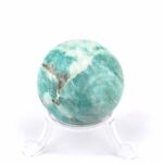 Amazonit Kugel aus Madagaskar Ø 41 mm in guter Farbe Edelsteine Heilsteine bei Wunderstein24