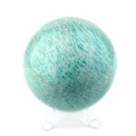 Amazonit Kugel aus Madagaskar Ø 41 mm in guter Farbe Edelsteine Heilsteine bei Wunderstein24