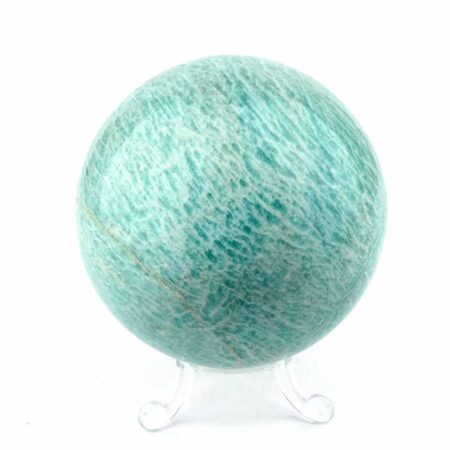 Amazonit Kugel aus Madagaskar Ø 87 mm in sehr guter Qualität und Farbe Edelsteine Heilsteine bei Wunderstein24