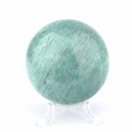 Amazonit Kugel aus Madagaskar Ø 69 mm in sehr guter Qualität und Farbe Edelsteine Heilsteine bei Wunderstein24