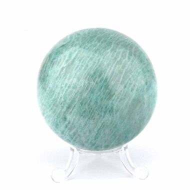 Amazonit Kugel aus Madagaskar Ø 69 mm in sehr guter Qualität und Farbe Edelsteine Heilsteine bei Wunderstein24
