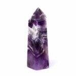Amethyst Chevron Spitze Höhe 56 mm in bester Maserung und Farbe Edelsteine Heilsteine bei Wunderstein24