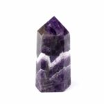 Amethyst Chevron Spitze Höhe 44 mm in bester Maserung und Farbe Edelsteine Heilsteine bei Wunderstein24