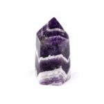 Amethyst Chevron Spitze Höhe 44 mm in bester Maserung und Farbe Edelsteine Heilsteine bei Wunderstein24